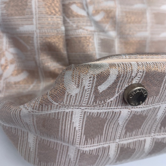 Chanel New Travel Line Tote Rose Gold with Authenticity card and Stamp - Picture 11 of 14